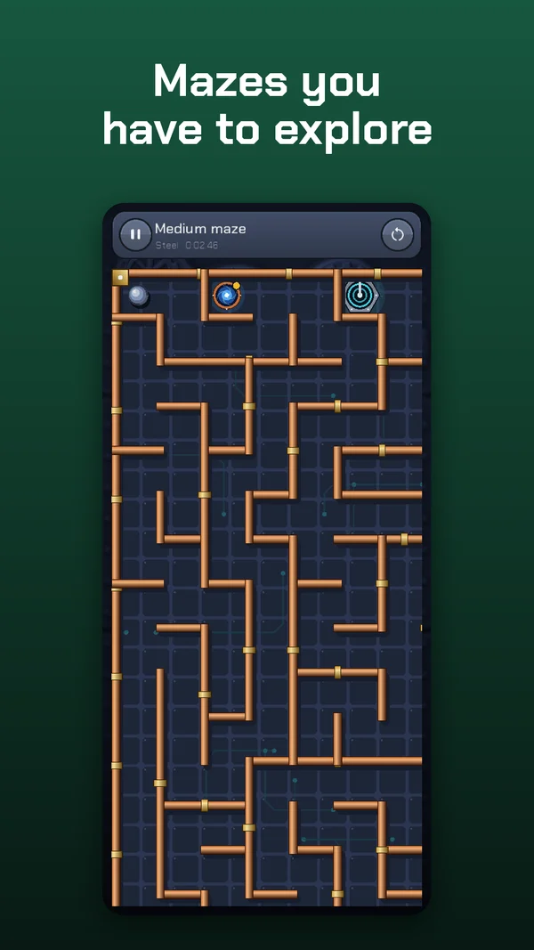 Mazes you have to explore