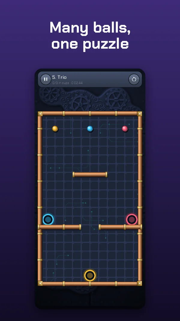 Many balls, one puzzle